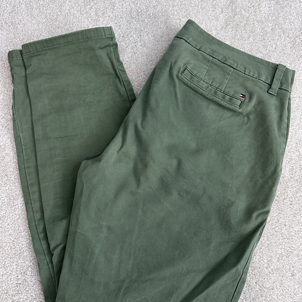 Tommy Hilfiger Olive Green Chino Pants